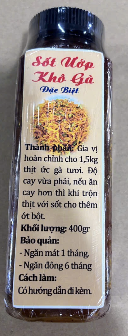 Sốt ướp khô gà 400g
